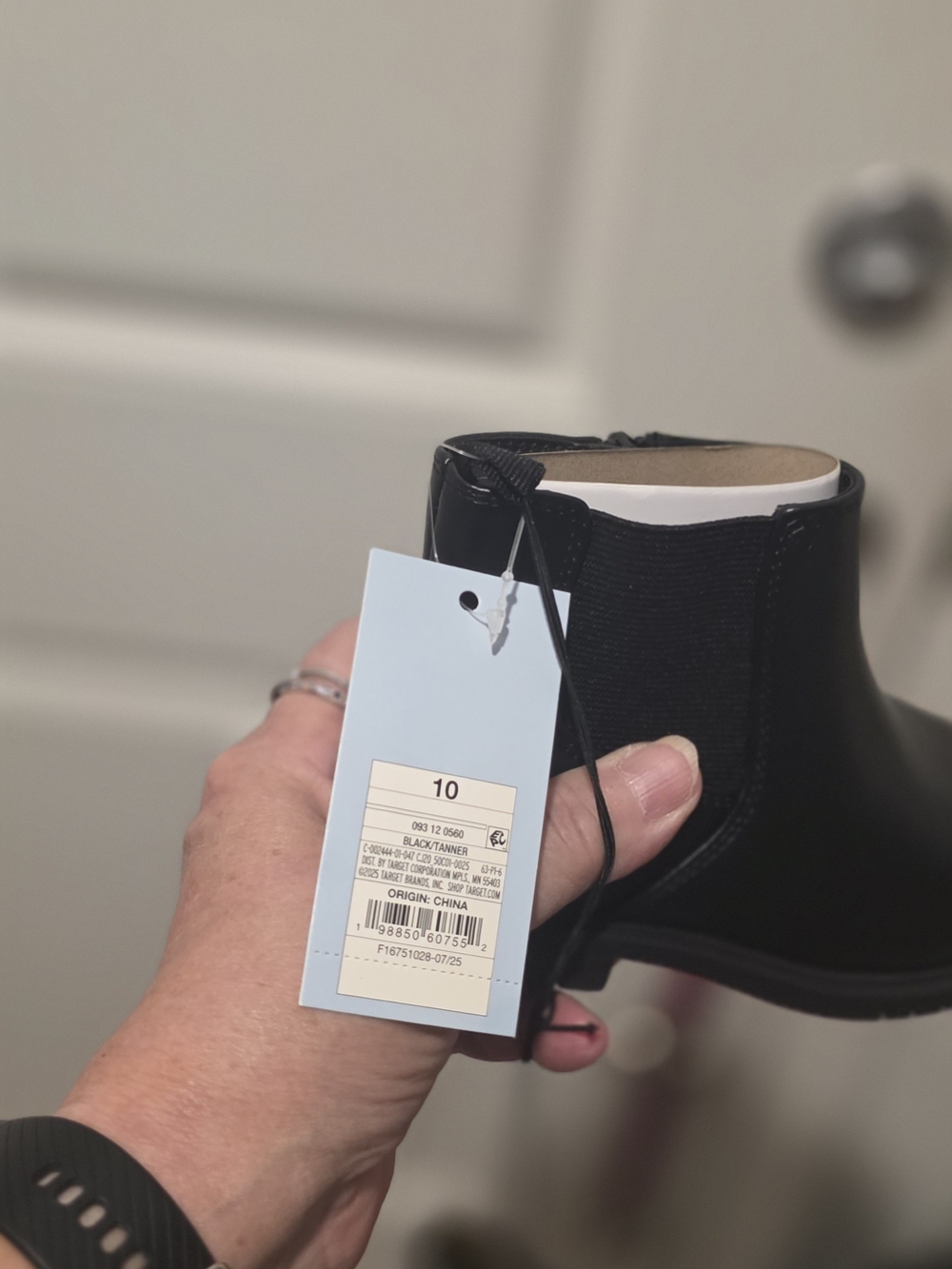 Girls Black Chelsea Boots